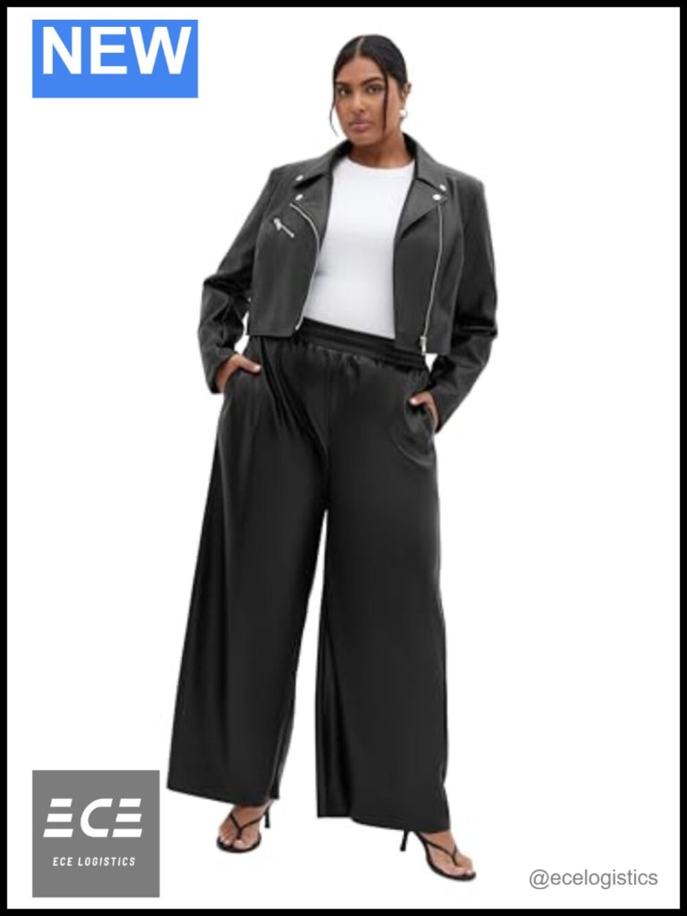 Faux Leather Asymmetrical Zip Moto Jacket Cropped Studded Blazer